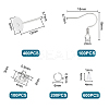 DIY Earring Making Finding Kit DIY-UN0004-92-4