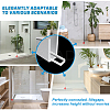 100Pcs Transparent Acrylic Sheets FIND-GA0007-20C-5