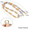 Alloy with Weave Cotton for DIY Keychains AJEW-CJ0001-32B-8