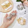 4 Pairs 4 Style Alloy Stud Earrings EJEW-FI0002-66-3