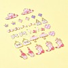 28Pcs 14 Styles Alloy Enamel Pendants ENAM-FS0002-25-10