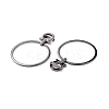 (Defective Closeout Sale: Scratch) Alloy & Iron Metal Bag Handles PURS-XCP0001-01-4