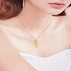 10Pcs 304 Stainless Steel Pendants STAS-LP0004-45-3