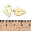 Brass Pendants KK-D229-22B-G-3