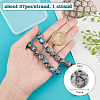 1 Strands Natural K2 Stone/Raindrop Azurite Beads Strands G-BC0001-37-3