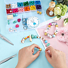 DIY Wood Beaded Bracelets and Keychains Making Kit DIY-PH0008-94-3