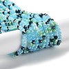 Glass Beads Strands EGLA-A034-M4mm-58-2