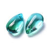 Transparent Glass Charms GLAA-O017-01K-2