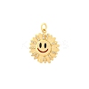 Brass Micro Pave Cubic Zirconia Pendants PW-WGE8ABD-01-1