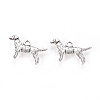 Tibetan Style Alloy Puppy Pendants LS-LF9881Y-1