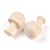 Unfinished Wood Mushroom Ornaments WOOD-T032-10-2