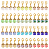 Glass Pendant Decorations HJEW-GL00007-1