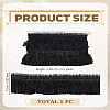 2.5Yards Satin Elastic Pleated Lace Trim OCOR-LP0003-29B-2