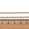 1.5MM 304 Stainless Steel Rope Chain Necklaces NJEW-T016-23G-5