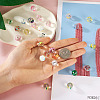 30Pcs 15 Style Transparent Glass Enamel Beads GLAA-KS0001-09-7