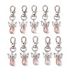 10Pcs Glass Pendant Decorations HJEW-JM02548-1