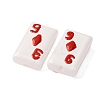 Baking Paint Glass Enamel Beads LAMP-Q045-07B-4