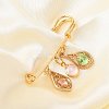 Iron Brooch Findings X-KK-S345-025-1-3