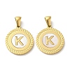 Ion Plating(IP) 304 Stainless Steel Pendants STAS-I204-K-G-1