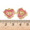 304 Stainless Steel Rhinestone Pendants STAS-U057-05G-01-3