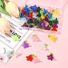 50Pcs Transparent Acrylic Pendants PALLOY-FS00043-05-7