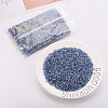 Plated Glass Bugle Beads SEED-S046-01A-26-2