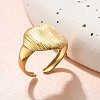 304 Stainless Steel Open Cuff Rings for Women STAS-Z108-05G-05-3