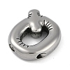 Anti-Tarnish 304 Stainless Steel Pendants STAS-K256-25Q-P-2