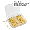 160Pcs Brass Ball Head Pins KK-YW0002-92-1