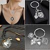 24Pcs 12 Styles Tibetan Style Alloy Pendantss FIND-CJ0002-38-7