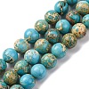 Dyed Natural Regalite/Imperial Jasper/Sea Sediment Jasper Beads Strands G-B124-C03-05-1