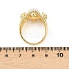 Brass Micro Pave Cubic Zirconia Finger Rings for Women RJEW-D340-02G-07-2