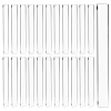200Pcs Transparent Acrylic Sheets FIND-GA0007-20A-1