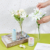 4Pcs 4 Styles Column Glass Vase Ornaments GLAA-BC0001-23-3