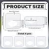 4Pcs Plastic Coin Storage Box AJEW-LP0003-11B-2