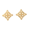 304 Stainless Steel Stud Earrings LS-EJEW-M098-01B-G-1
