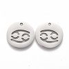 Tarnish Resistant 201 Stainless Steel Pendants STAS-Z001-B-10P-1