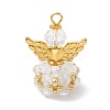 Glass Pendants PALLOY-MZ00664-10-1