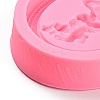 Oval with Angel Pendant DIY Silicone Molds LS-SIMO-P003-06B-4