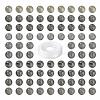 100Pcs 8mm Grade AA Natural  Labradorite Round Beads DIY-LS0002-58-1
