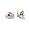 Rack Plating Brass Flower Bead Caps KK-K381-06A-P-1