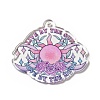 Halloween Printed Acrylic Pendants MACR-G059-04C-1