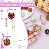 12Pcs 6 Colors Handmade Polymer Clay with Resin CLAY-AR0001-36A-2