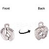 Tibetan Style Zinc Alloy Charms PALLOY-PH0001-24AS-3