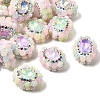 Handmade Polymer Clay Rhinestone Beads CLAY-Z005-02-1