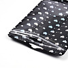 Rectangle Glitter Holographic Plastic Yin-yang Zip Top Gift Bags OPP-E004-01B-C01-3