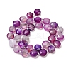Natural Banded Agate Beads Strands G-C116-A180-01A-3