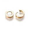 304 Stainless Steel Huggie Hoop Earrings X-EJEW-O087-09A-2