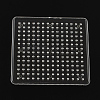 Square ABC Plastic Pegboards used for 5x5mm DIY Fuse Beads X-DIY-Q009-10-2