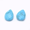 Synthetic Turquoise Cabochons X-G-P384-D04-3